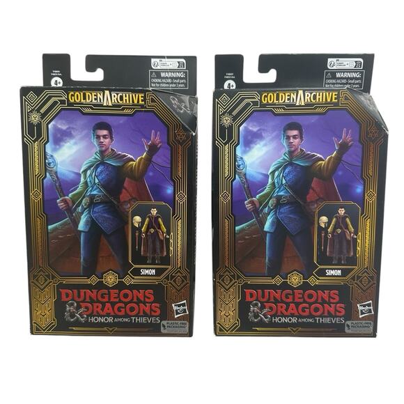 Dungeons and Dragons Honor Among Thieves Golden Archive Simon 6 in Action Figure - Picture 1 of 6